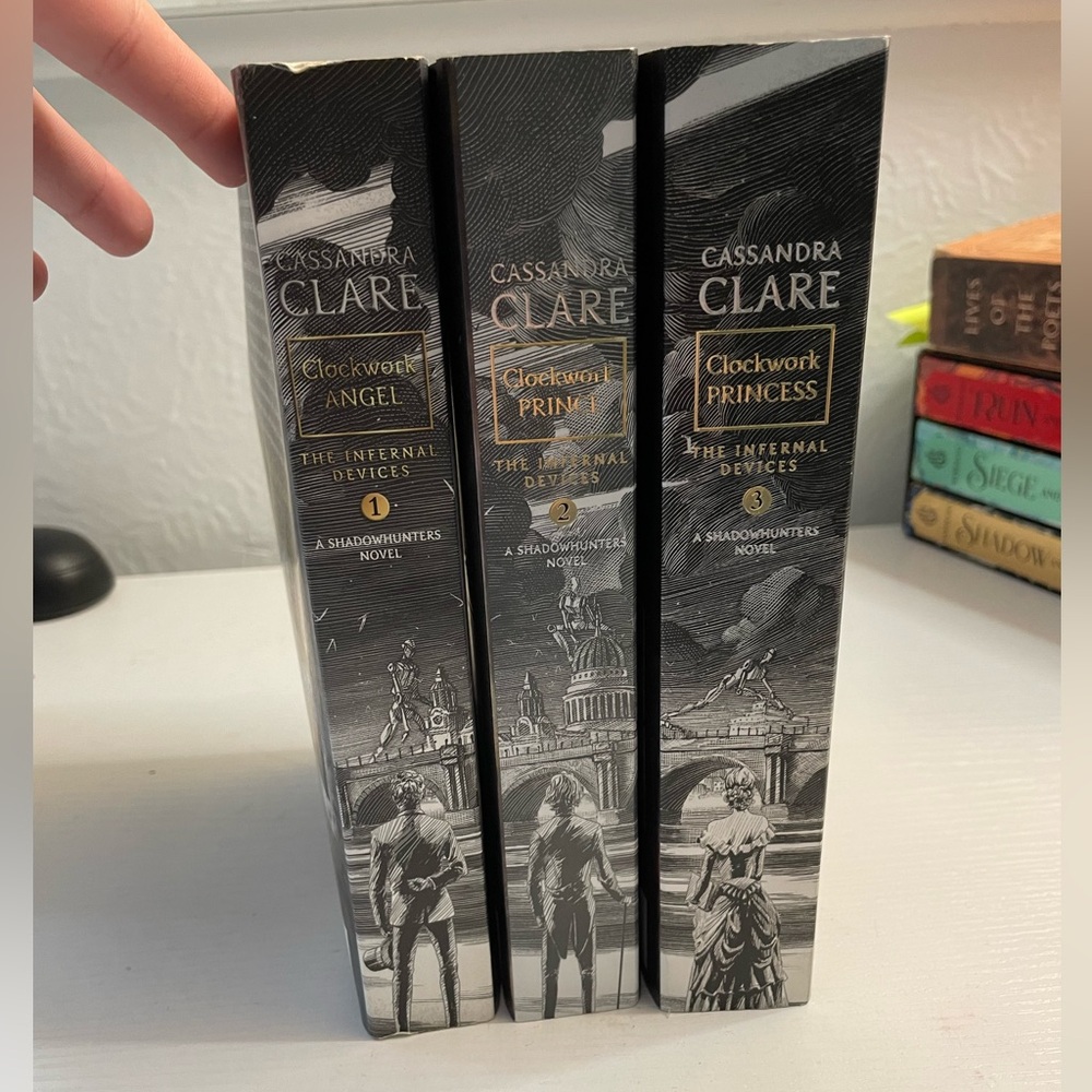 clockwork angel series by cassandra clare